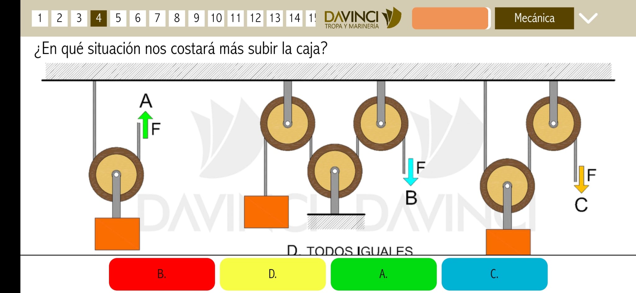 APP PSICOTECNICOS TROPA INTERFAZ